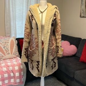 Sweet rain warm coat